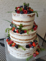 Svatební dort  nahý 